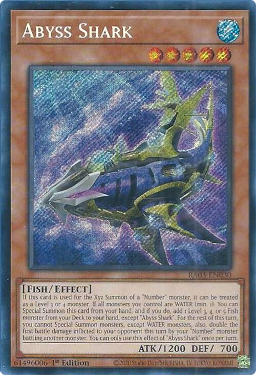 Abyss Shark (Secret Rare) [RA03-EN030] Secret Rare Yu-Gi-Oh!