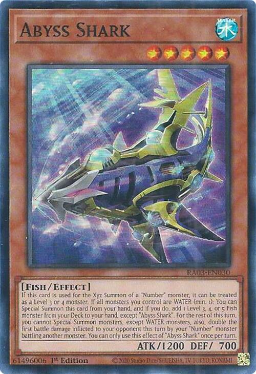 Abyss Shark [RA03-EN030] Super Rare Yu-Gi-Oh!