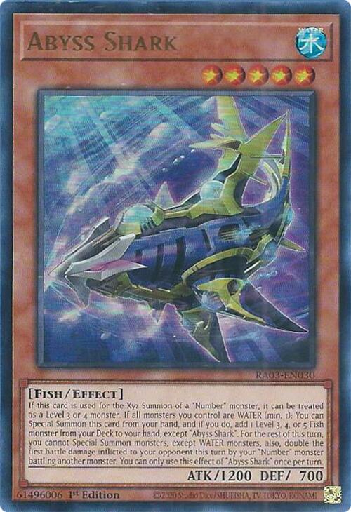 Abyss Shark (UR) [RA03-EN030] Ultra Rare Yu-Gi-Oh!