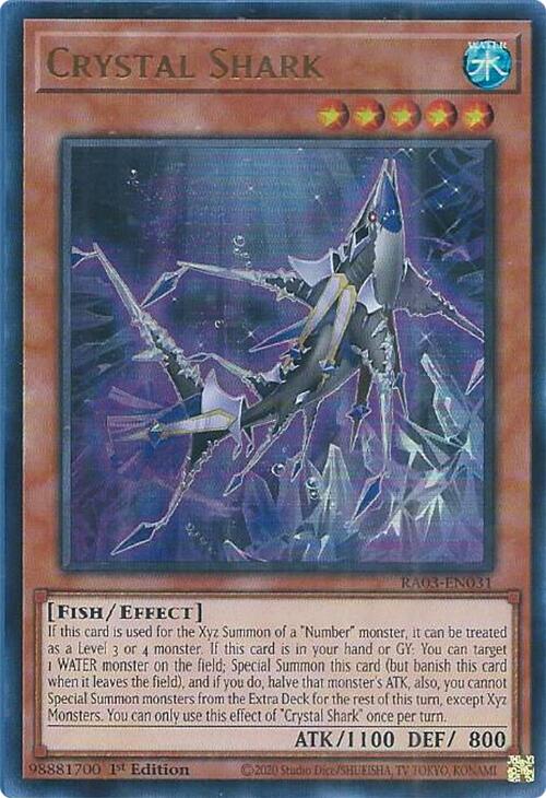 Crystal Shark (UR) [RA03-EN031] Ultra Rare Yu-Gi-Oh!