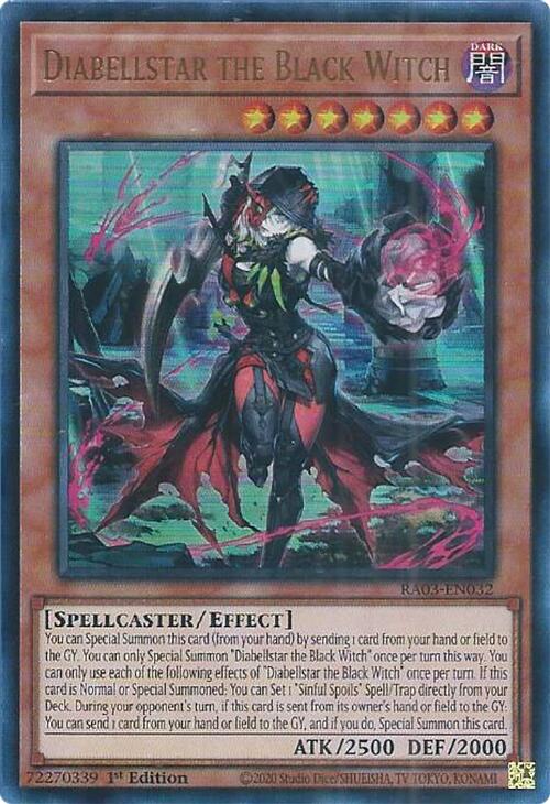 Diabellstar the Black Witch (UR) [RA03-EN032] Ultra Rare Yu-Gi-Oh!