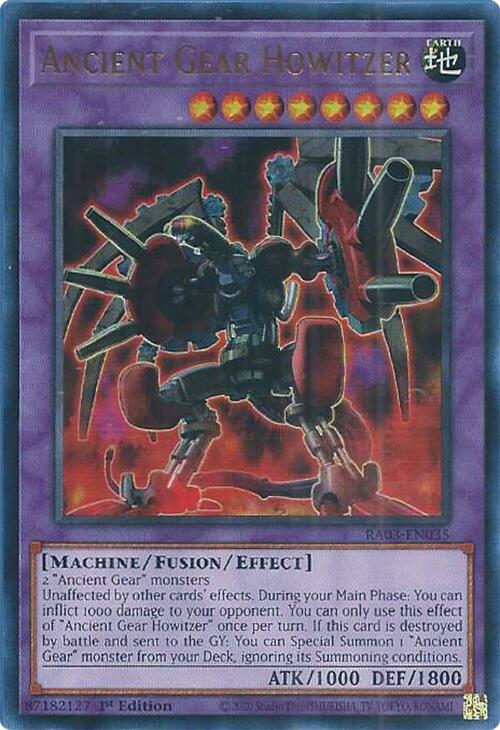 Ancient Gear Howitzer (UR) [RA03-EN035] Ultra Rare Yu-Gi-Oh!