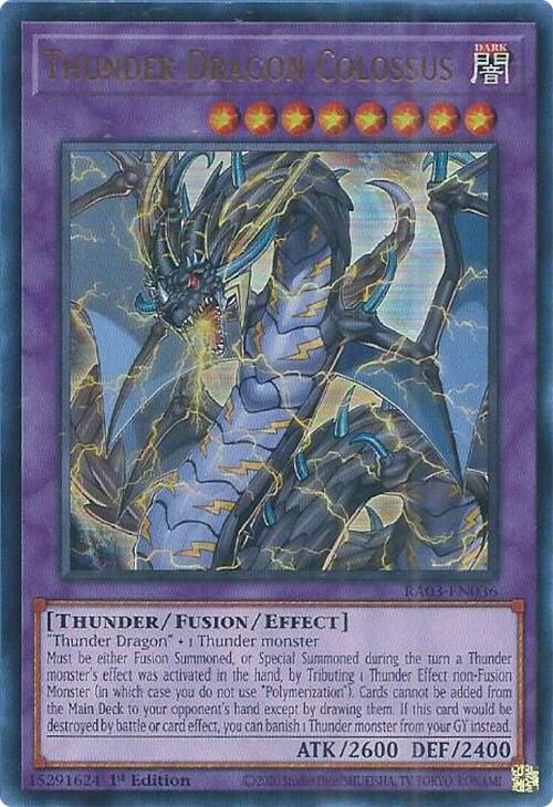 Thunder Dragon Colossus (UR) [RA03-EN036] Ultra Rare Yu-Gi-Oh!