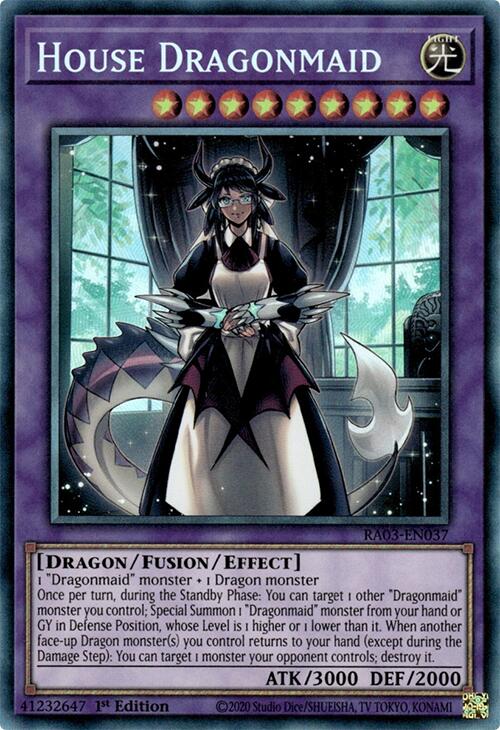 House Dragonmaid (CR) [RA03-EN037] Prismatic Collector's Rare Yu-Gi-Oh!