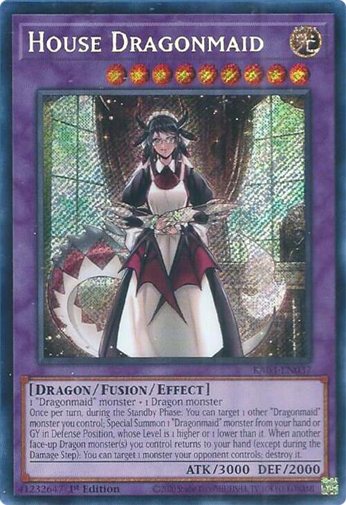 House Dragonmaid (Secret Rare) [RA03-EN037] Secret Rare Yu-Gi-Oh!