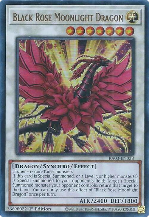 Black Rose Moonlight Dragon (UR) [RA03-EN038] Ultra Rare Yu-Gi-Oh!