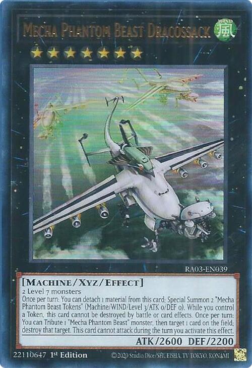 Mecha Phantom Beast Dracossack (UR) [RA03-EN039] Ultra Rare Yu-Gi-Oh!