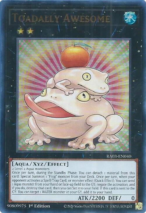 Toadally Awesome (UR) [RA03-EN040] Ultra Rare Yu-Gi-Oh!