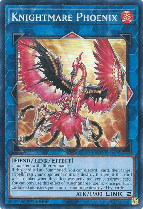 Knightmare Phoenix [RA03-EN042] Super Rare Yu-Gi-Oh!