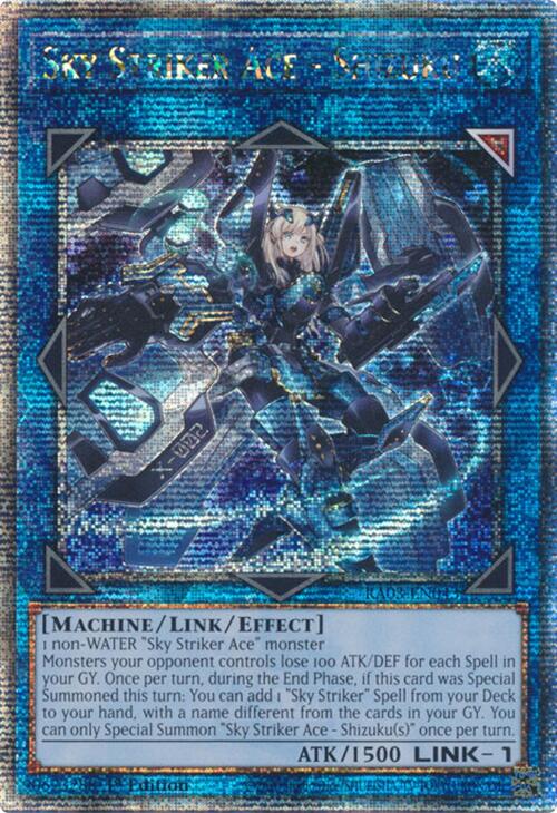 Sky Striker Ace - Shizuku (Quarter Century Secret Rare) [RA03-EN043] Quarter Century Secret Rare Yu-Gi-Oh!