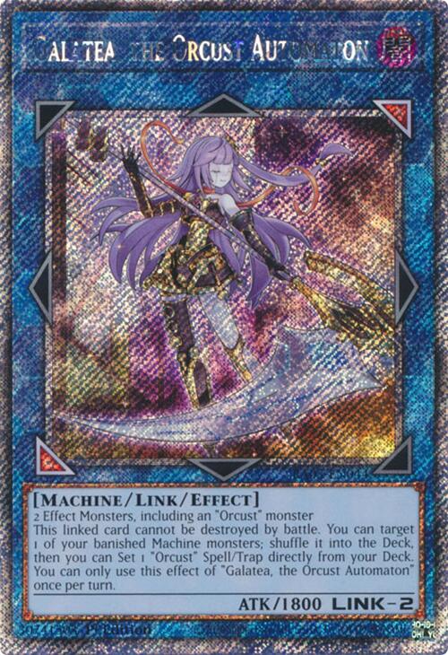 Galatea, the Orcust Automaton (Platinum Secret Rare) [RA03-EN044] Platinum Secret Rare Yu-Gi-Oh!