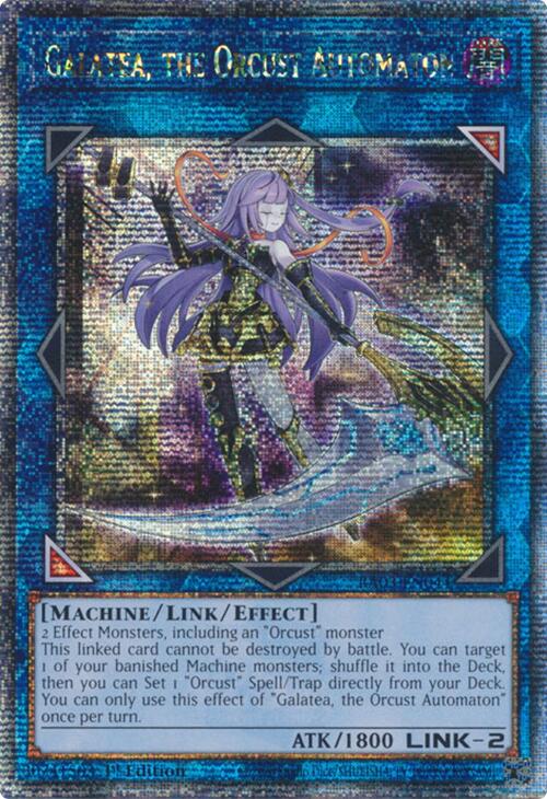 Galatea, the Orcust Automaton (Quarter Century Secret Rare) [RA03-EN044] Quarter Century Secret Rare Yu-Gi-Oh!