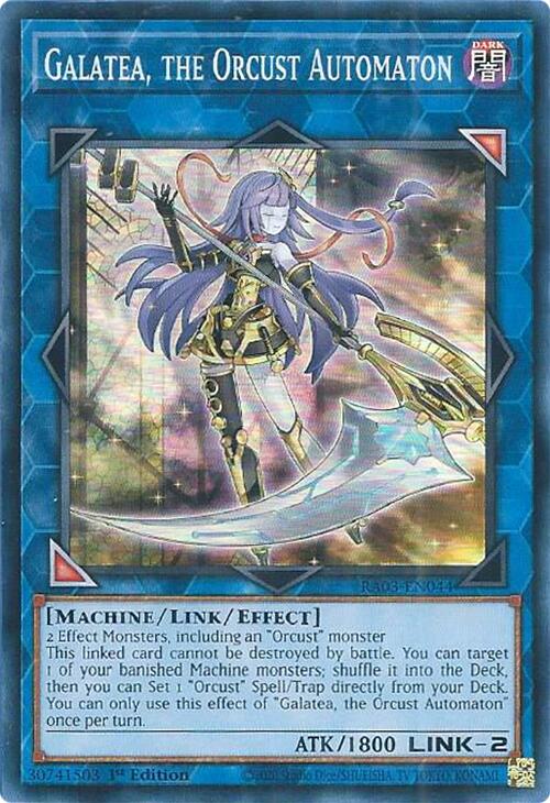 Galatea, the Orcust Automaton [RA03-EN044] Super Rare Yu-Gi-Oh!
