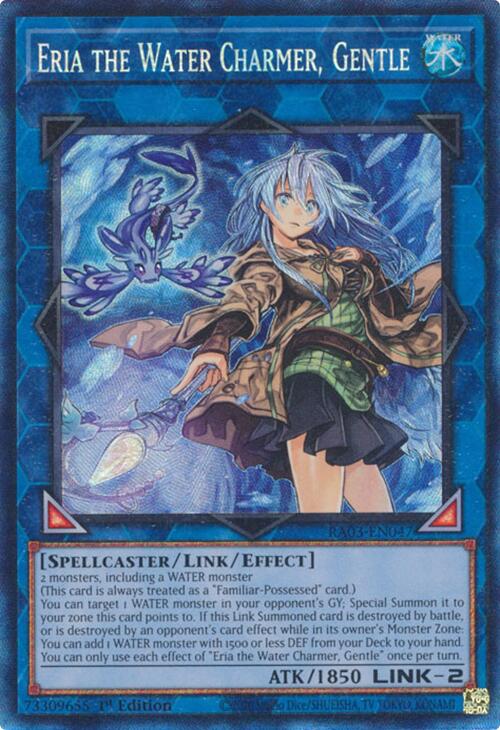 Eria the Water Charmer, Gentle (CR) [RA03-EN047] Prismatic Collector's Rare Yu-Gi-Oh!