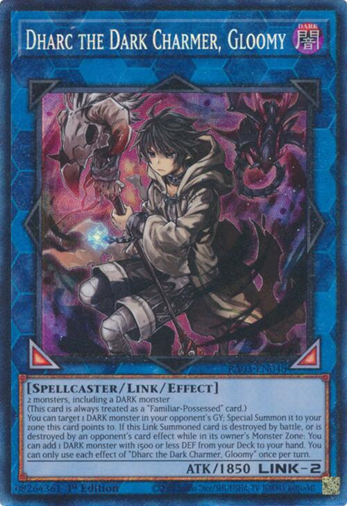 Dharc the Dark Charmer, Gloomy (CR) [RA03-EN048] Prismatic Collector's Rare Yu-Gi-Oh!