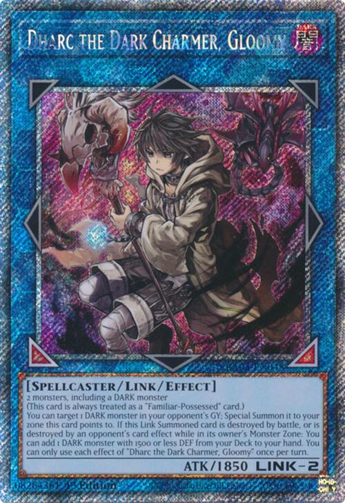 Dharc the Dark Charmer, Gloomy (Platinum Secret Rare) [RA03-EN048] Platinum Secret Rare Yu-Gi-Oh!