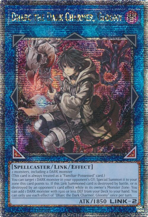 Dharc the Dark Charmer, Gloomy (Quarter Century Secret Rare) [RA03-EN048] Quarter Century Secret Rare Yu-Gi-Oh!