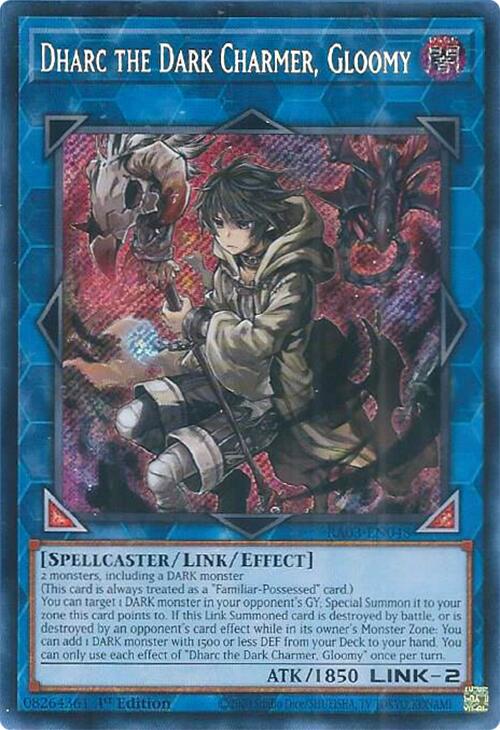 Dharc the Dark Charmer, Gloomy (Secret Rare) [RA03-EN048] Secret Rare Yu-Gi-Oh!