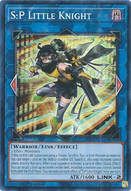 S:P Little Knight [RA03-EN049] Super Rare Yu-Gi-Oh!