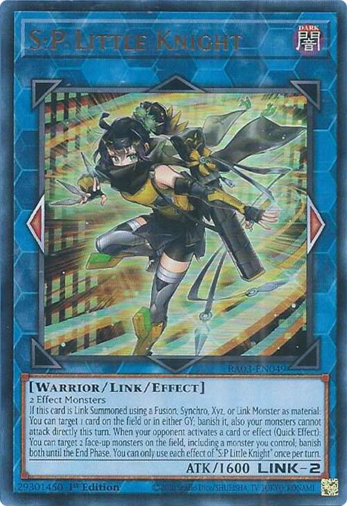 S:P Little Knight (UR) [RA03-EN049] Ultra Rare Yu-Gi-Oh!