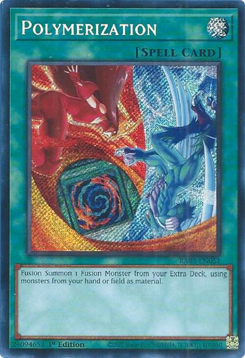 Polymerization (Secret Rare) [RA03-EN051] Secret Rare Yu-Gi-Oh!