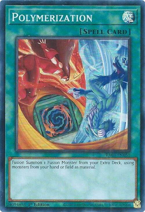 Polymerization [RA03-EN051] Super Rare Yu-Gi-Oh!
