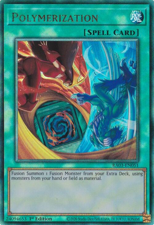Polymerization (UTR) [RA03-EN051] Prismatic Ultimate Rare Yu-Gi-Oh!