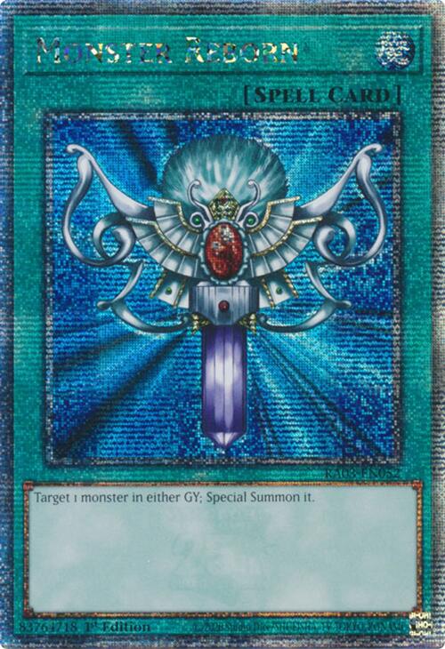 Monster Reborn (Quarter Century Secret Rare) [RA03-EN052] Quarter Century Secret Rare Yu-Gi-Oh!