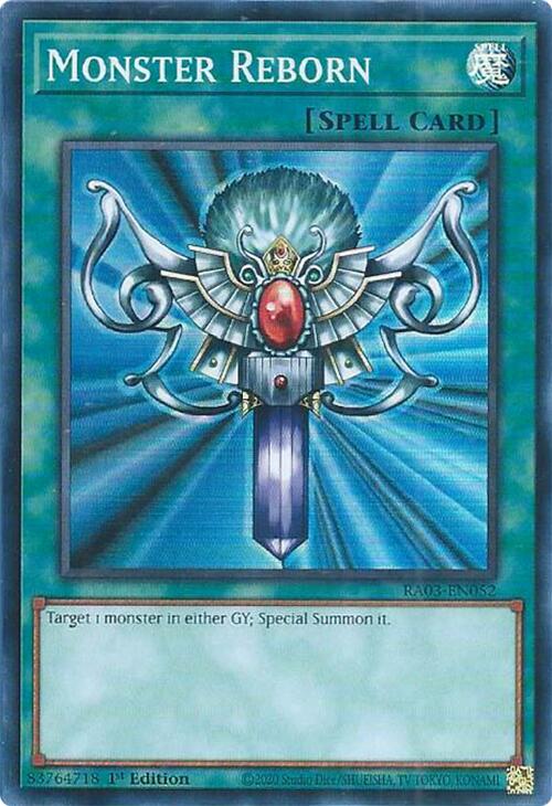 Monster Reborn [RA03-EN052] Super Rare Yu-Gi-Oh!