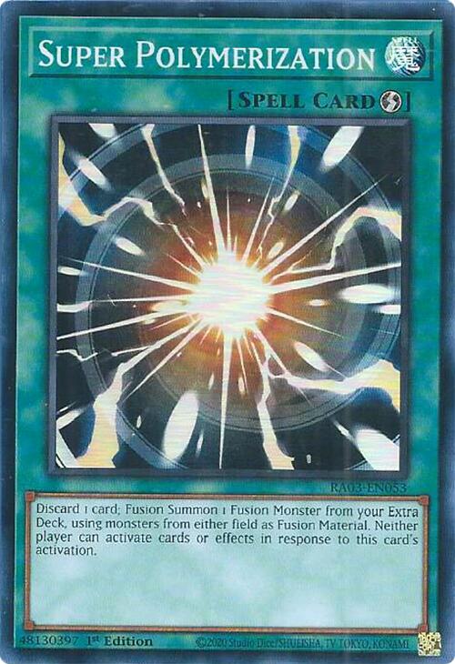 Super Polymerization [RA03-EN053] Super Rare Yu-Gi-Oh!