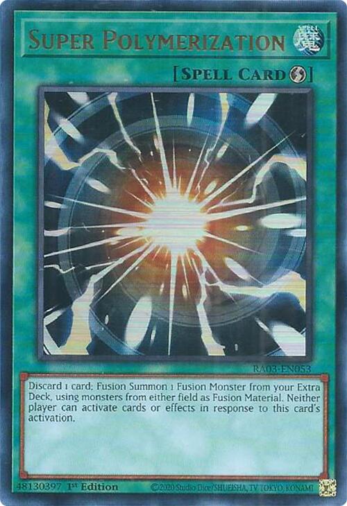 Super Polymerization (UR) [RA03-EN053] Ultra Rare Yu-Gi-Oh!