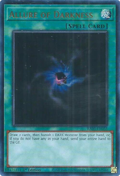 Allure of Darkness (UR) [RA03-EN055] Ultra Rare Yu-Gi-Oh!