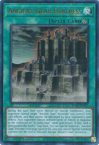 Ancient Gear Fortress (UR) [RA03-EN062] Ultra Rare Yu-Gi-Oh!