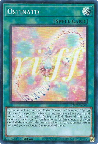 Ostinato [RA03-EN064] Super Rare Yu-Gi-Oh!
