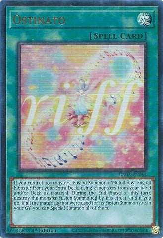 Ostinato (UR) [RA03-EN064] Ultra Rare Yu-Gi-Oh!