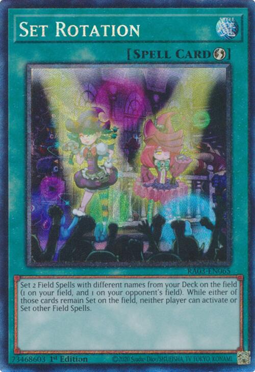 Set Rotation (CR) [RA03-EN065] Prismatic Collector's Rare Yu-Gi-Oh!