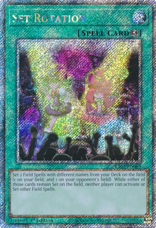 Set Rotation (Platinum Secret Rare) [RA03-EN065] Platinum Secret Rare Yu-Gi-Oh!