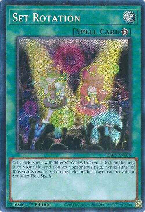 Set Rotation (Secret Rare) [RA03-EN065] Secret Rare Yu-Gi-Oh!