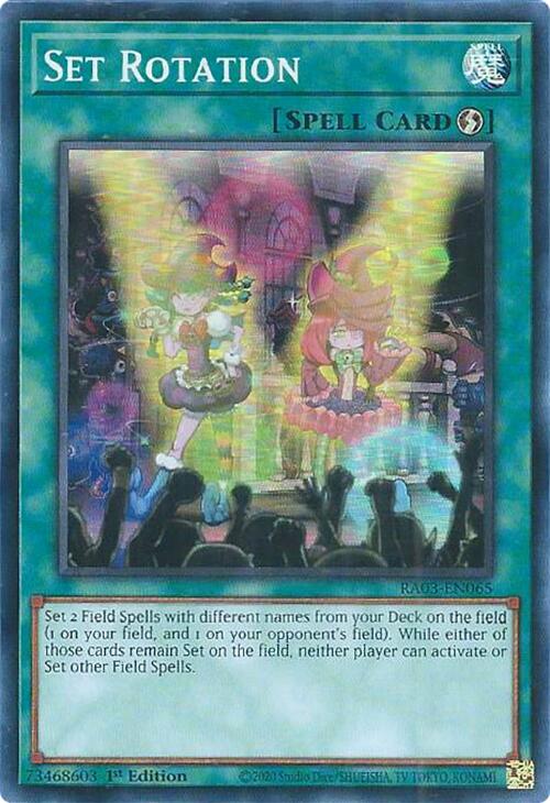 Set Rotation [RA03-EN065] Super Rare Yu-Gi-Oh!