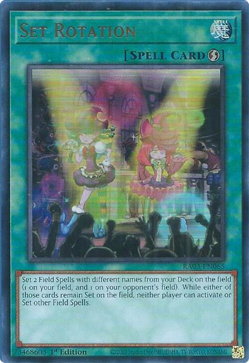Set Rotation (UR) [RA03-EN065] Ultra Rare Yu-Gi-Oh!