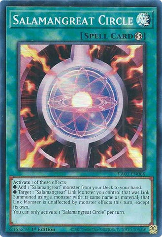 Salamangreat Circle [RA03-EN066] Super Rare Yu-Gi-Oh!