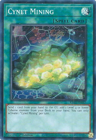 Cynet Mining [RA03-EN067] Super Rare Yu-Gi-Oh!