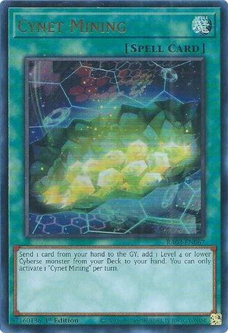 Cynet Mining (UR) [RA03-EN067] Ultra Rare Yu-Gi-Oh!