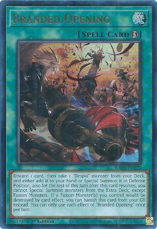 Branded Opening (UR) [RA03-EN070] Ultra Rare Yu-Gi-Oh!