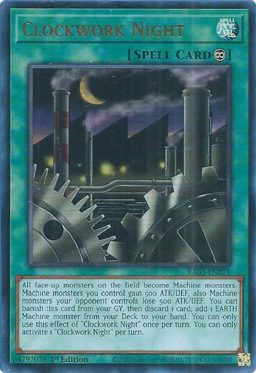Clockwork Night (UR) [RA03-EN071] Ultra Rare Yu-Gi-Oh!