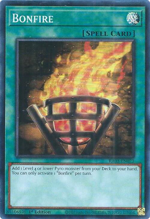 Bonfire [RA03-EN073] Super Rare Yu-Gi-Oh!