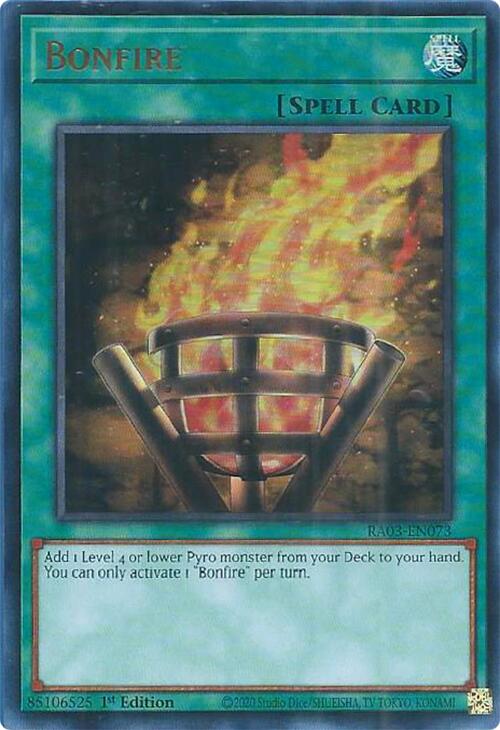Bonfire (UR) [RA03-EN073] Ultra Rare Yu-Gi-Oh!