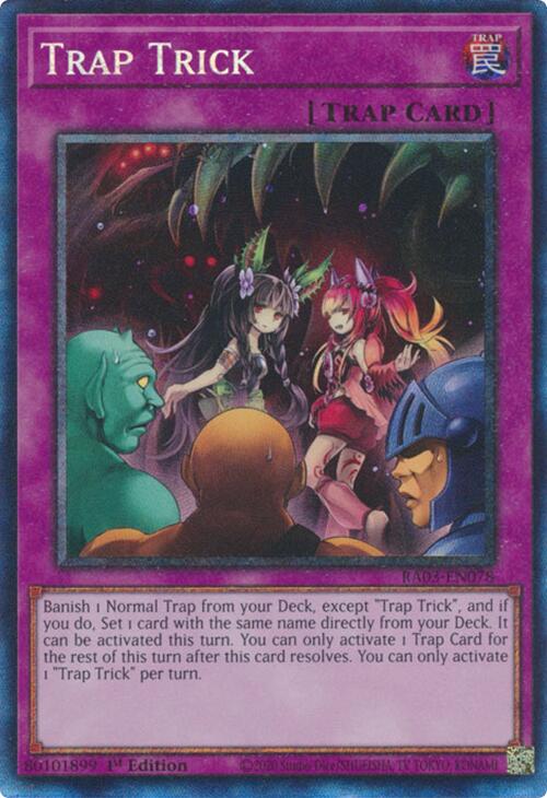 Trap Trick (CR) [RA03-EN078] Prismatic Collector's Rare Yu-Gi-Oh!