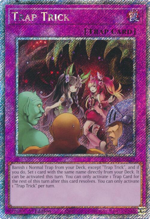 Trap Trick (Platinum Secret Rare) [RA03-EN078] Platinum Secret Rare Yu-Gi-Oh!