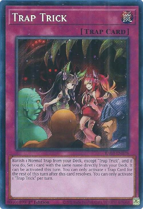 Trap Trick (Secret Rare) [RA03-EN078] Secret Rare Yu-Gi-Oh!